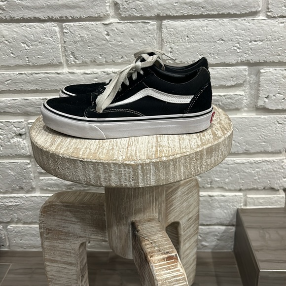 Vans Ward Lo Suede Sneaker in black/white - Picture 4 of 7